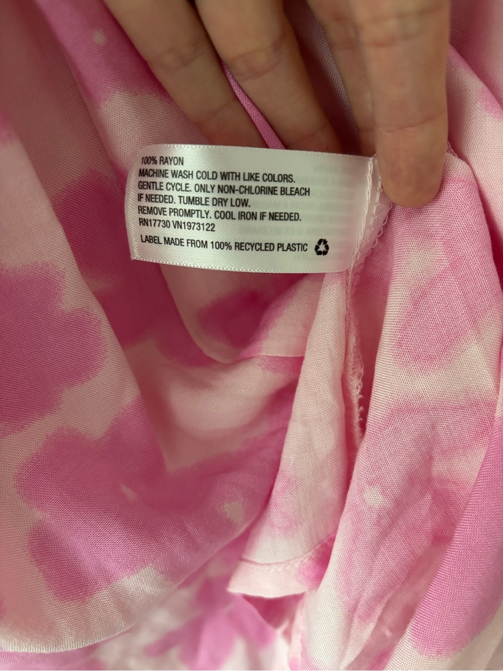 60’s Halloween Costume - Wild Fable Pink Floral 60’s Dress XS - Picture 6 of 6